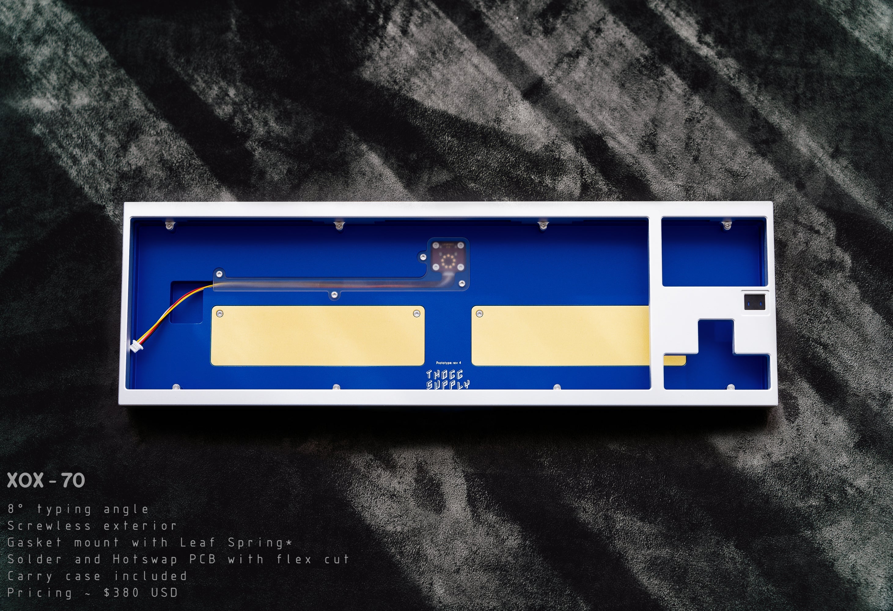 XOX70 Custom Mechanical Keyboard FRL TKL – Thocc Supply