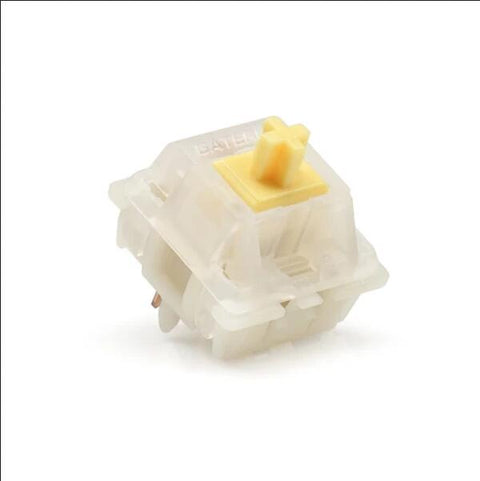 Gateron 5pin Milky Yellow Switch (PACK OF 10)